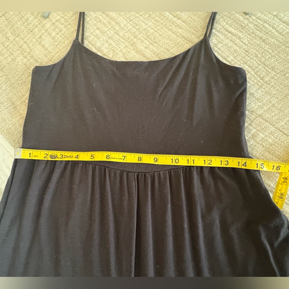 Quince jersey black Jumpsuit size L - Picture 8 of 9